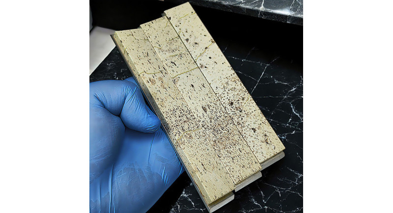 Binsui 備水 Japanese Natural Stone натуральний японський точильний камінь формату Apex - 152-12-6,7мм
