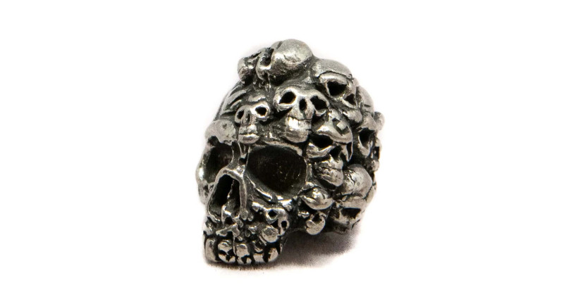 Намистина для темляка Schmuckatelli Mind Skull Bead
