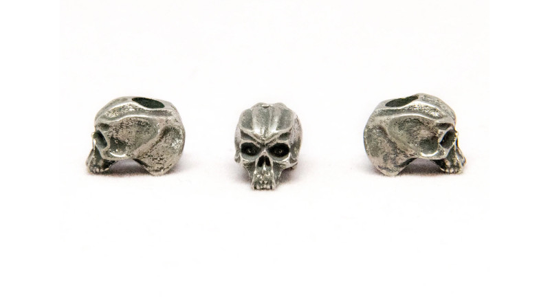 Намистини Cyber Mini Skull Bead (отвір 3 мм) - 3 шт