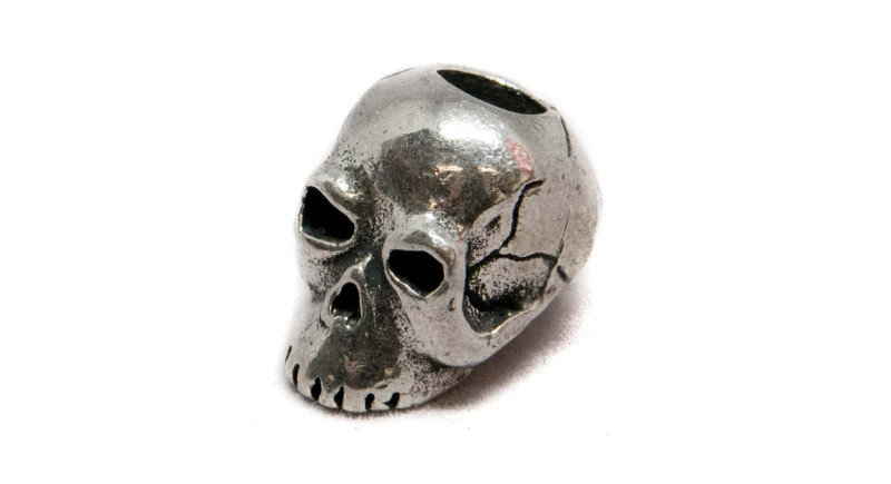 Намистина для темляка Schmuckatelli Classic Skull Bead