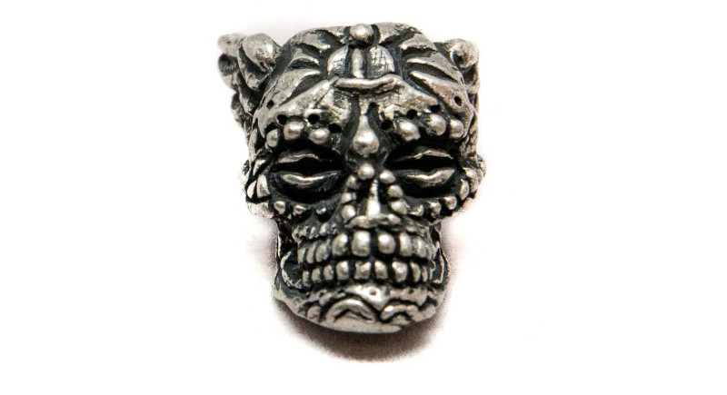 Намистина для темляка Schmuckatelli Aquilo Sugar Skull Bead
