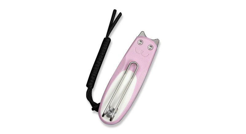 Ніж CIVIVI Purr, лезо 46мм Nitro-V, руків'я G-10 Pink, White, Slip Joint - C25054-4