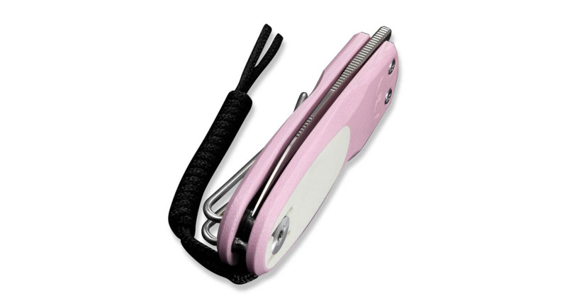 Ніж CIVIVI Purr, лезо 46мм Nitro-V, руків'я G-10 Pink, White, Slip Joint - C25054-4