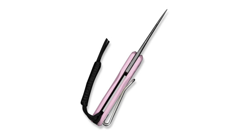 Ніж CIVIVI Purr, лезо 46мм Nitro-V, руків'я G-10 Pink, White, Slip Joint - C25054-4