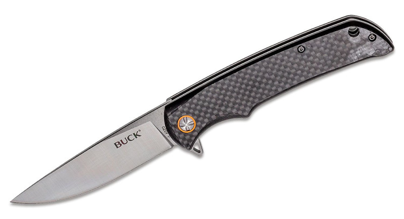 Ніж Buck Haxby, лезо 98мм Stainless Steel, руків'я Carbon Fiber Black, Liner Lock - 0259CFS