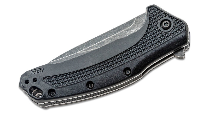 Ніж Kershaw Link, лезо 83мм 420HC, руків'я Polymer Black, Liner Lock - 1776BW