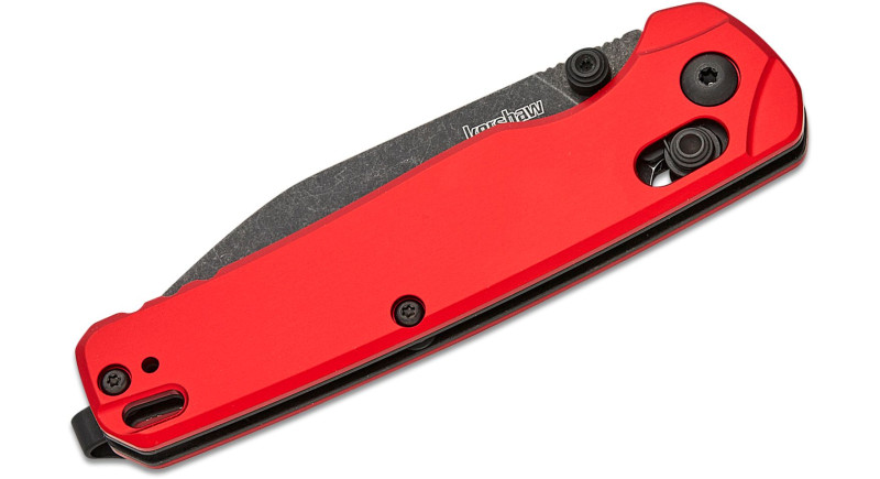 Ніж Kershaw Bel Air, лезо 79мм CPM MagnaCut, руків'я з алюмінію Red, Crossbar Lock - KS6105RDBW