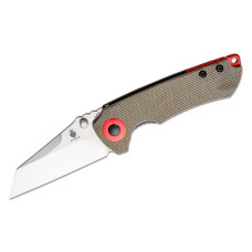 Ніж Kizer Critical Mini Green Micarta - V3508C1