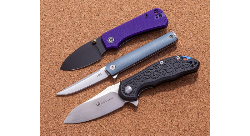 Ніж CRKT CEO Compact, лезо 67мм 4116, руків'я Polymer Gray, Liner Lock - 7095