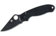Ніж Spyderco Para 3 Salt Black G-10 - C223GMCBKP