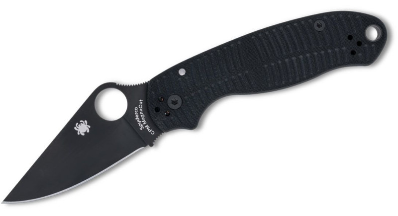 Ніж Spyderco Para 3, Paramilitary 3, Para3, PM3, лезо 75мм CPM MagnaCut, руків'я G-10 Black, Compression Lock - C223GMCBKP
