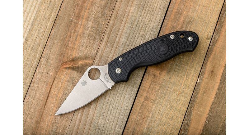 Ніж Spyderco Para 3, Paramilitary 3, Para3, PM3, лезо 76мм CTS BD1N, руків'я FRN Black, Compression Lock - C223PBK