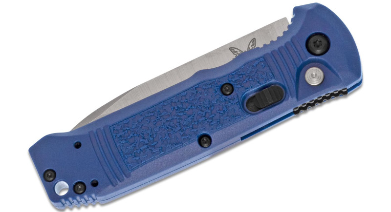 Ніж Benchmade Casbah, лезо 86мм CPM S30V, руків'я Grivory Blue, Button Lock - 4400-1