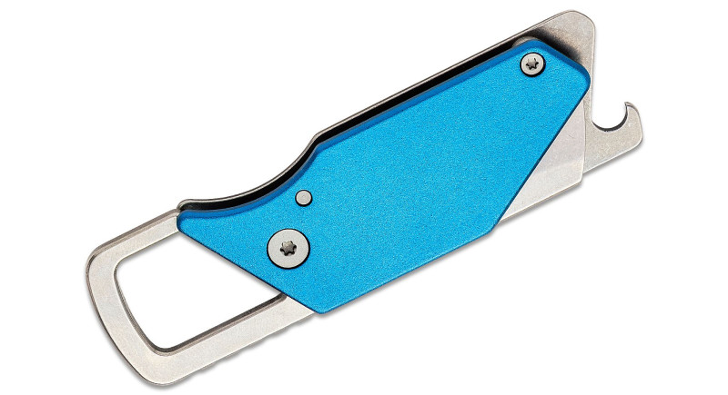 Ніж Kershaw Pub, лезо 41мм 8Cr13MoV, руків'я з алюмінію Blue, Friction - 4036BLU