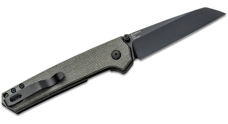 Ніж Kizer Domin, лезо 88мм VG10, руків'я Micarta Black, Liner Lock - V4516A1