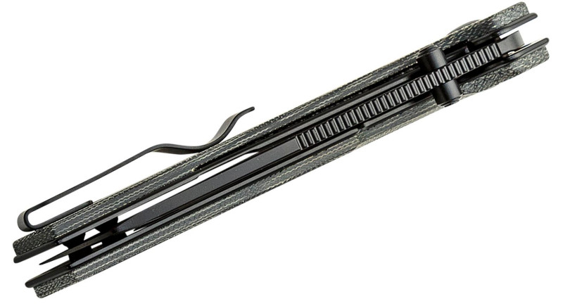 Ніж Kizer Domin, лезо 88мм VG10, руків'я Micarta Black, Liner Lock - V4516A1