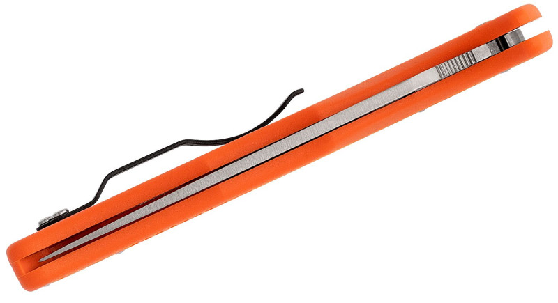 Ніж Spyderco Endura, лезо 95мм VG10, руків'я Polymer Orange, Lockback - C10FPOR