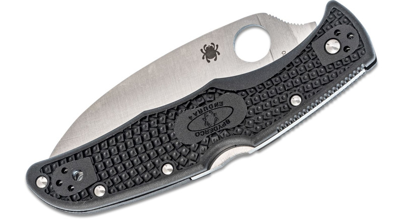 Ніж Spyderco Endura, лезо 95мм VG10, руків'я Polymer Black, Lockback - C10FPWCBK