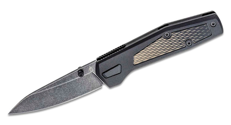 Ніж Gerber Fuse, лезо 86мм 7Cr17MoV, руків'я GFN, з металу Black, Liner Lock - 30-001874