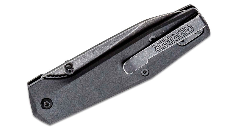 Ніж Gerber Fuse, лезо 86мм 7Cr17MoV, руків'я GFN, з металу Black, Liner Lock - 30-001874