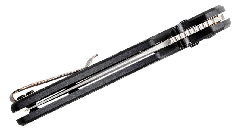 Ніж Hogue Deka, лезо 83мм CPM MagnaCut, руків'я Polymer Black, Crossbar Lock - 24379