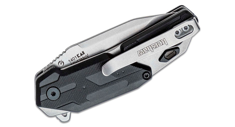 Ніж Kershaw Jetpack, лезо 70мм 8Cr13MoV, руків'я Polymer, Steel Black, Gray, Liner Lock - 1401