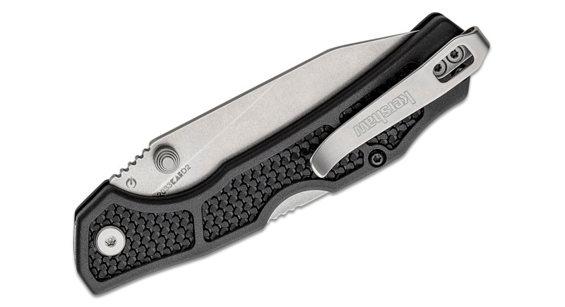 Ніж Kershaw Cargo, лезо 83мм D2, руків'я з полімеру Black, Lockback - 2033