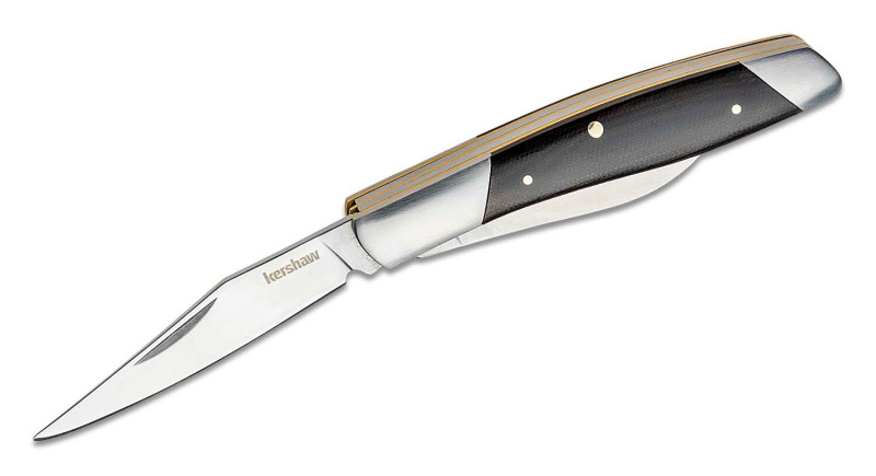 Ніж Kershaw Iredale, лезо 66мм 7Cr17MoV, руків'я Micarta Black, Slip Joint - 4386