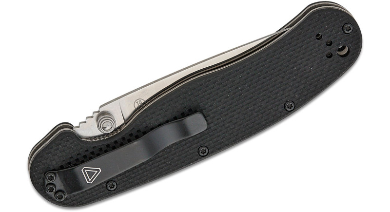 Ніж Ontario Rat 1.5, лезо 86мм CPM MagnaCut, руків'я G-10 Black, Liner Lock - ON8880