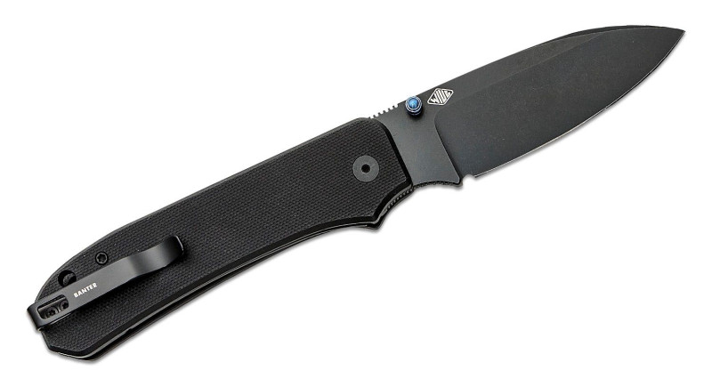 Ніж WE Knife Co. Big Banter, лезо 94мм CPM 20CV, руків'я G-10 Black, Liner Lock - WE21045-1